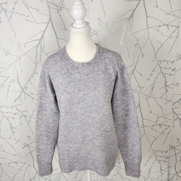 The Group Babaton Lavender Speckle Alpaca Wool Blend Thurlow Sweater - Picture 2 of 8